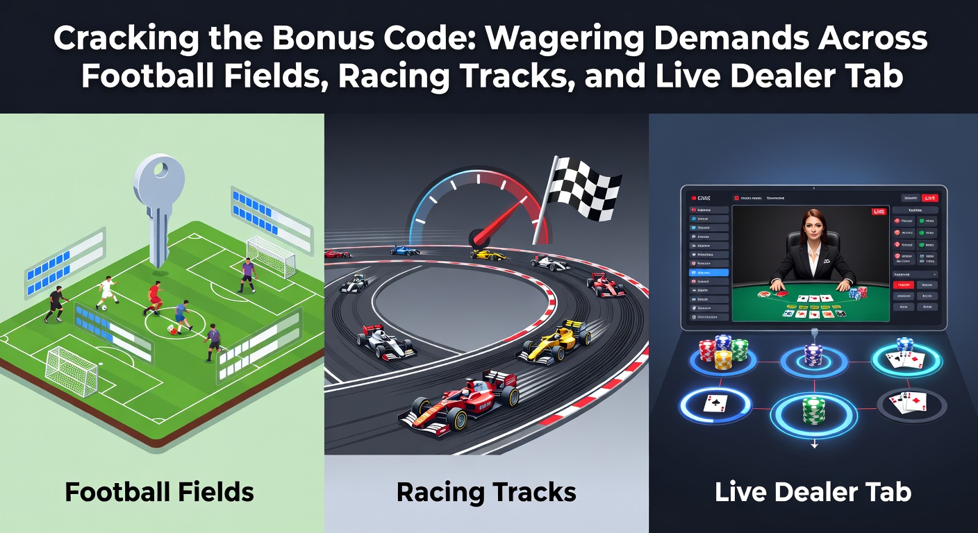 Close-up of a horse race photo finish with overlaid bonus icons and wagering meters, illustrating the intensity of racing bonus requirements