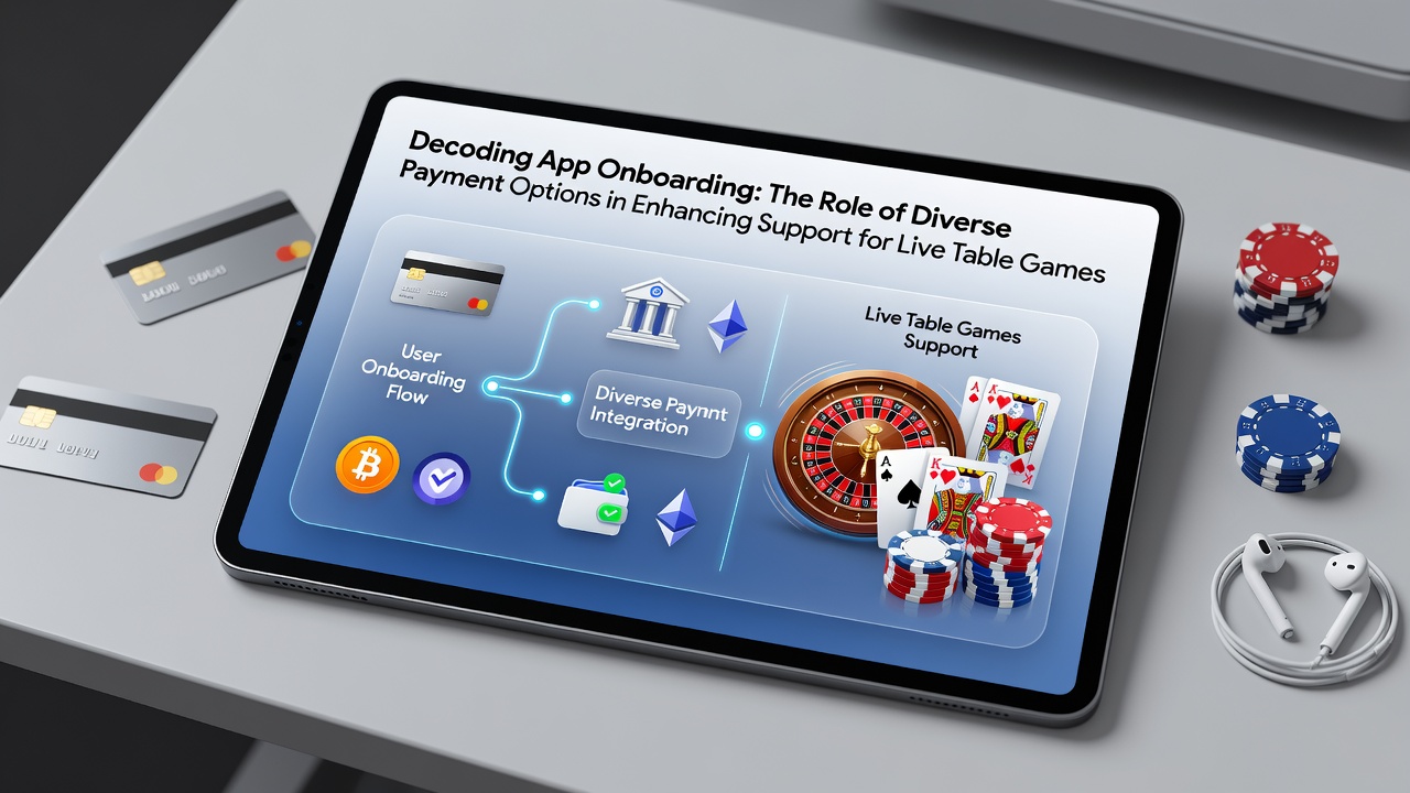 Live dealer table interface on a mobile app with integrated payment confirmation screen