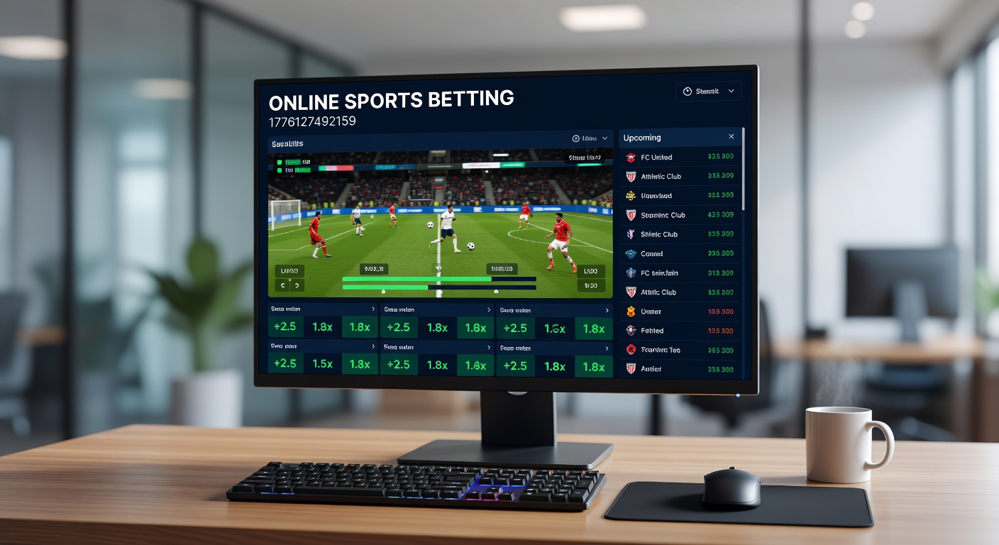 Graph charting explosive growth in online sports betting revenue worldwide, with peaks during major events like the World Cup and Super Bowl