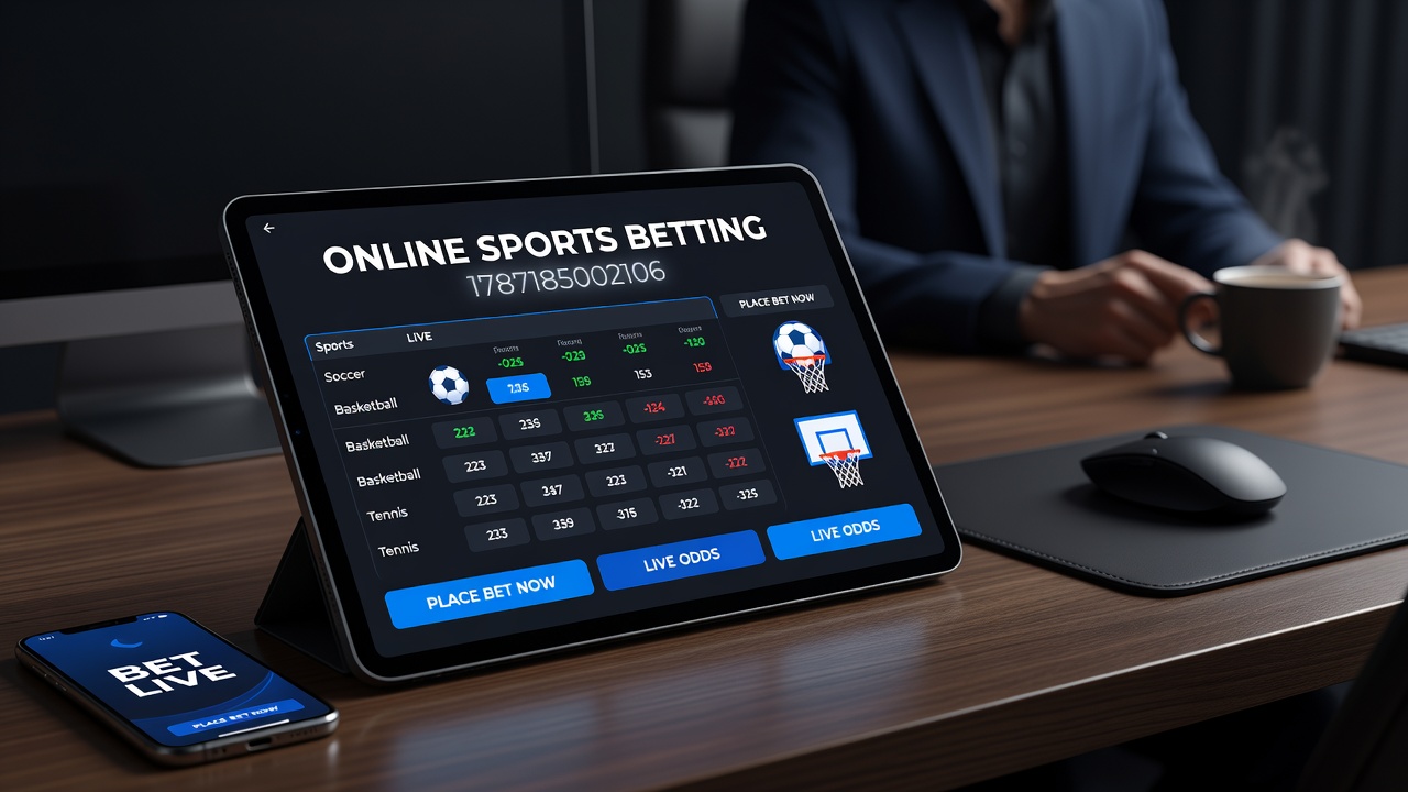 Live dealer casino tables integrated with sports betting app showing real-time horse racing updates