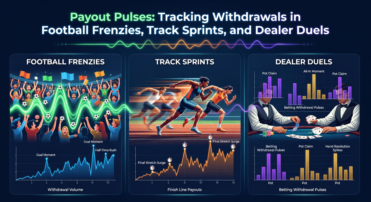 Close-up of a racehorse crossing the finish line with overlaid graphs showing spiking withdrawal pulses on a betting app interface