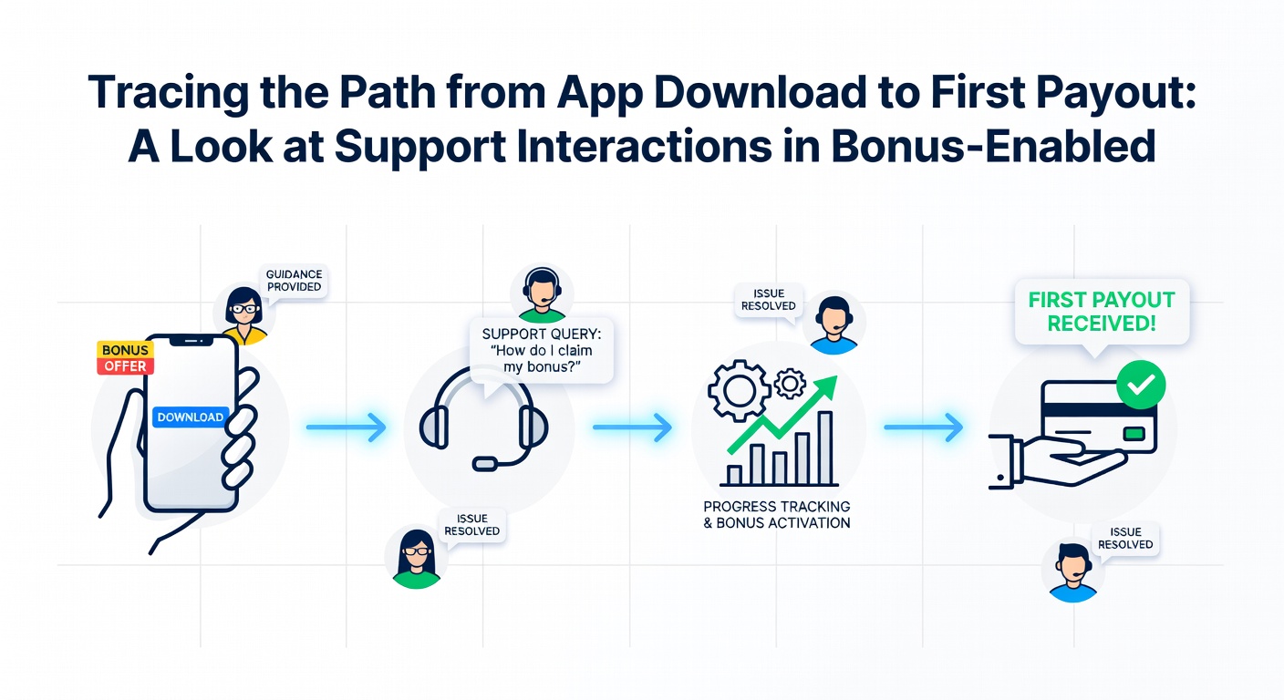 Support chat interaction screenshot within a live betting app during bonus activation and payout request stages