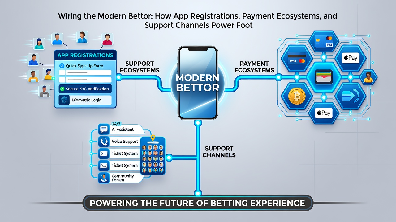 Payment and customer support dashboard within a betting app for racing and casino activities